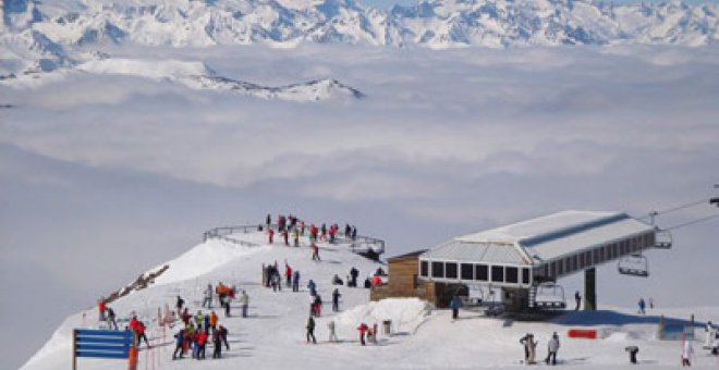 120 km de pistas a punto de nieve