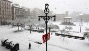 Trece comunidades, en estado de alerta por nieve y viento