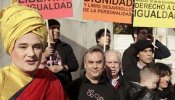 Artistas y políticos exigen derechos para los homosexuales el Día de la Constitución