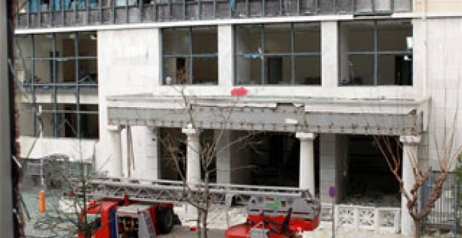 Una bomba sacude la sede de los tribunales de justicia en Atenas