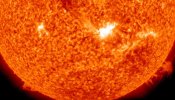 La llamarada solar más fuerte en cuatro años
