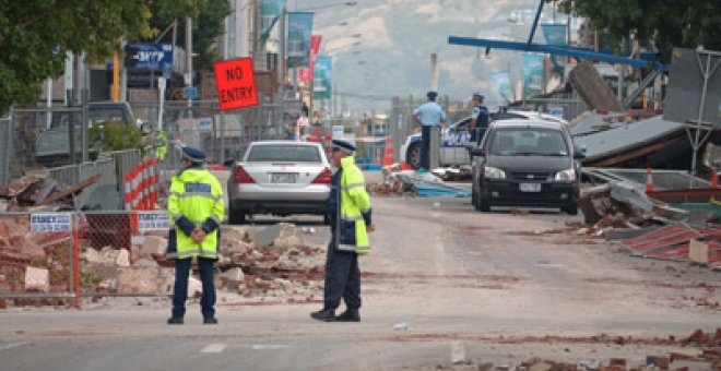 El terremoto en Nueva Zelanda deja ya 75 muertos y 300 desaparecidos