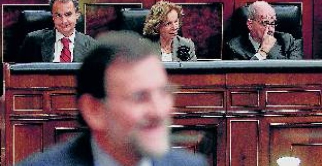 Zapatero y Rajoy se acusan de"trucar" la realidad de España