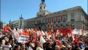 IU protesta en Madrid contra los recortes sociales