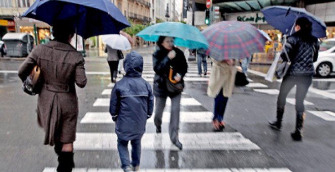 Siguen las lluvias en el norte, aunque más débiles