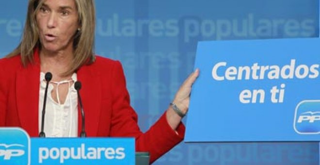 El PP recurre al "centro" como eje de la campaña