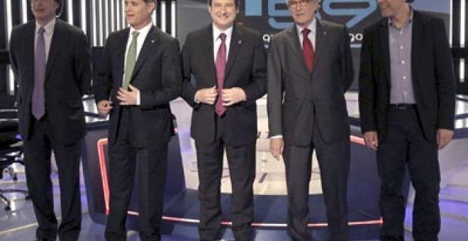 El debate electoral quema