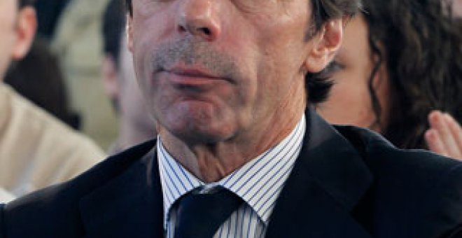 Aznar, "contentísimo" con la victoria del PP
