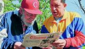 Fidel Castro da la prueba de vida de su amigo Chávez