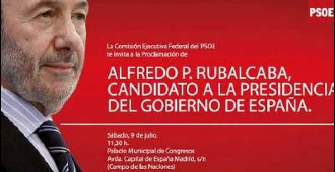 Rubalcaba advierte al PSOE: "Sé lo que tengo que hacer y cuándo"