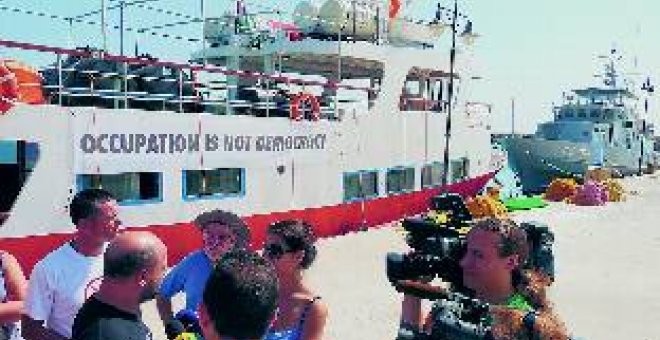 Los activistas de la Flotilla a Gaza son pesimistas