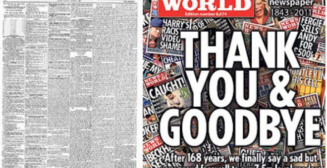 'News of the world' se despide pidiendo disculpas a sus lectores