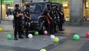 La policía se retira de la Puerta del Sol y ya no corta los accesos