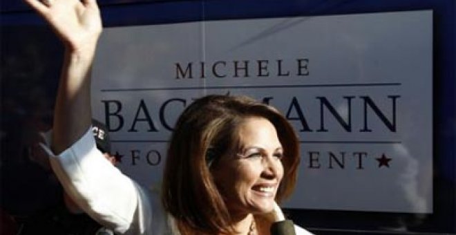 Bachmann gana una encuesta del partido republicano en Iowa