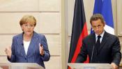 Merkel y Sarkozy piden suspender fondos a los países con más déficit