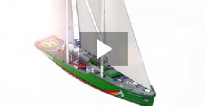 Artistas y famosos colaboran en la construcción del Rainbow Warrior III