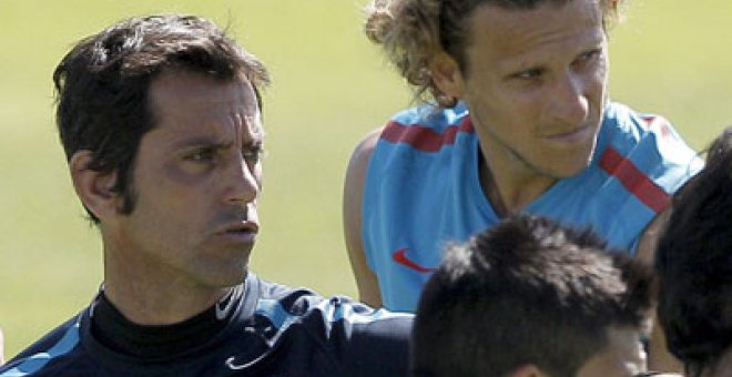 Forlán: "Quique ha tenido problemas en todos los equipos"