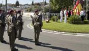 Homenaje a "los caídos y a la bandera" en un pueblo toledano