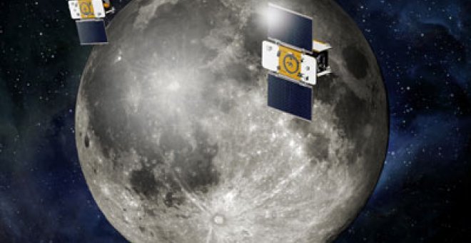 Dos sondas gemelas estudiarán el interior de la Luna
