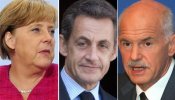 Sarkozy y Merkel, "convencidos" de que Grecia seguirá en el euro