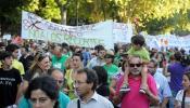 La escuela pública toma la calle contra los recortes de Aguirre