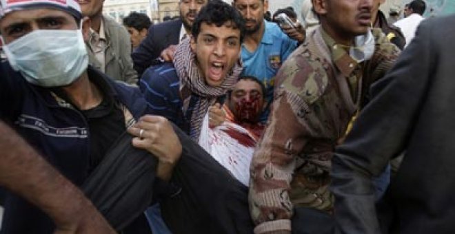 El régimen de Saleh en Yemen siembra Saná de cadáveres