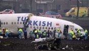 Un avión turco se parte en tres al aterrizar en el aeropuerto de Amsterdam