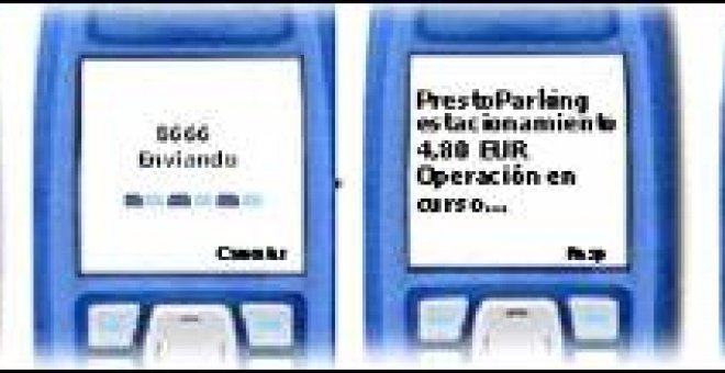 Ya se puede pagar la 'zona azul' con el móvil