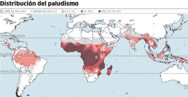 Publican el mapa de la malaria más detallado