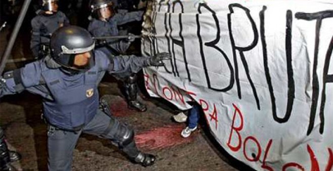 "Los anti Bolonia fueron armados con piedras y no con palabras"