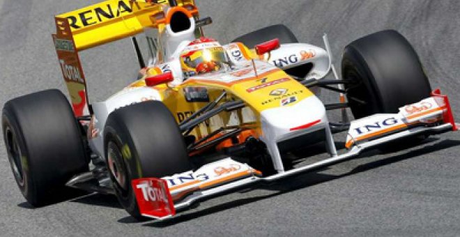 Alonso, tercero en los libres de Montmeló