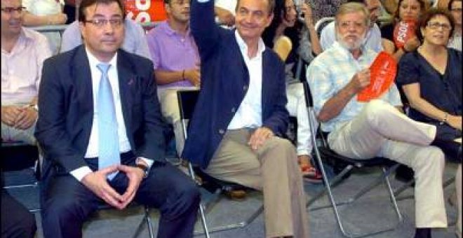 Zapatero pide el voto para "fortalecer" los "brotes verdes"