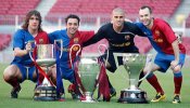 El Barça ofrece mejorar el sueldo a Iniesta y 2 años más a Puyol