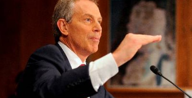 Blair visita de manera inesperada la franja de Gaza