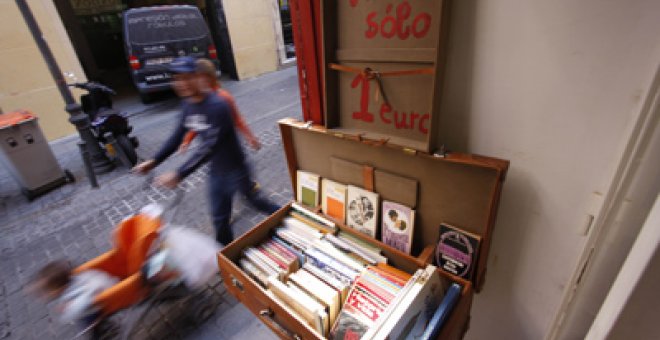 La crisis amontona los libros en las librerías