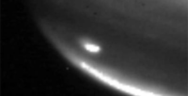 Un aficionado descubre el impacto causado por un enorme objeto en Júpiter