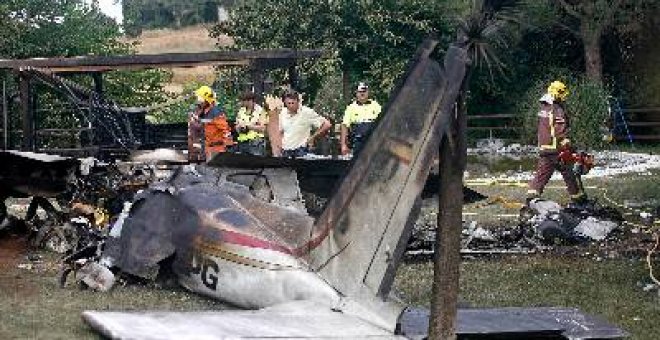 Dos muertos al estrellarse una avioneta en la provincia de Alicante