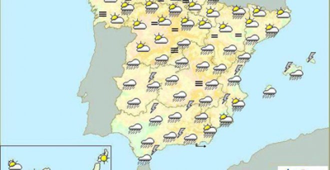 Las lluvias se extienden a todo el país