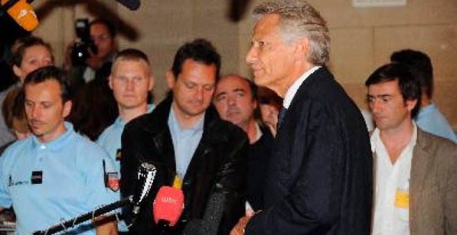 Villepin, dispuesto a contribuir a aclarar la verdad del caso Clearstream