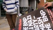 Protestas en la BBC por la presencia del líder de la extrema derecha