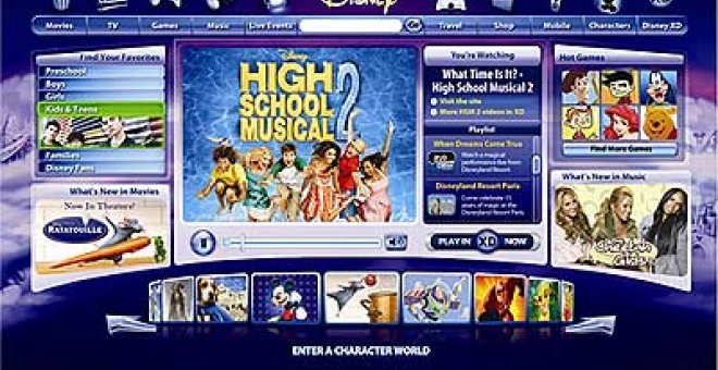 Disney mira a Internet como solución ante la crisis del DVD