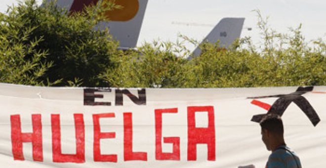 La huelga de Iberia afecta a cerca de 30.000 pasajeros