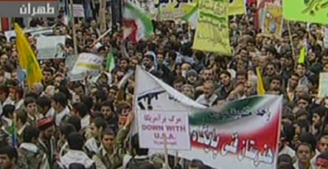 Vuelven las protestas a Teherán