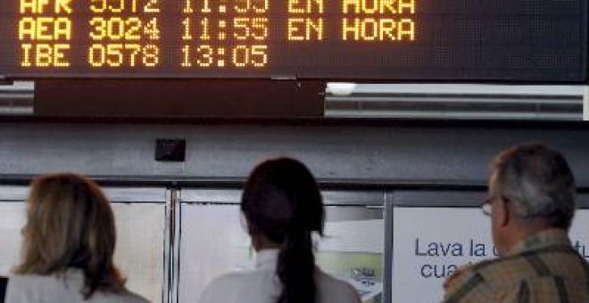 La huelga de los tripulantes de cabina obliga a Iberia a cancelar 368 vuelos