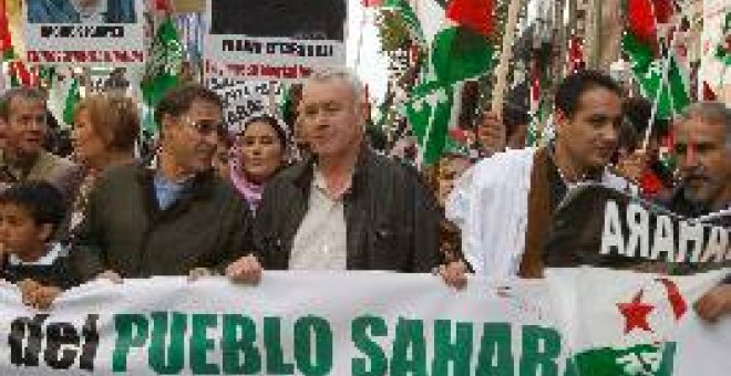 Tres mil personas se manifiestan por el pueblo Saharaui en Madrid