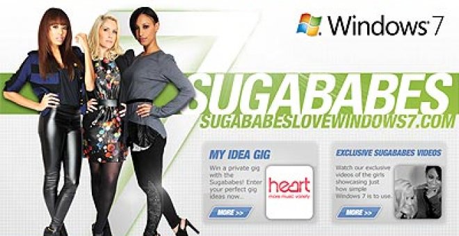 "Las Sugababes adoran Windows 7"