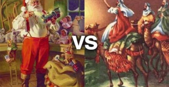 Los españoles somos de los Reyes y no de Papá Noël