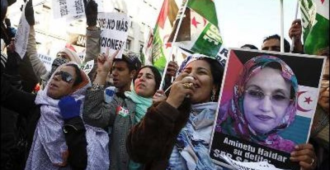 El Polisario pide apoyo a Haidar para la liberación de siete activistas