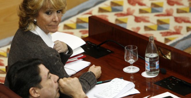 González pierde los nervios en la Asamblea de Madrid