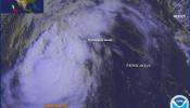 El huracán "Lorenzo" toca tierra en el Golfo de México